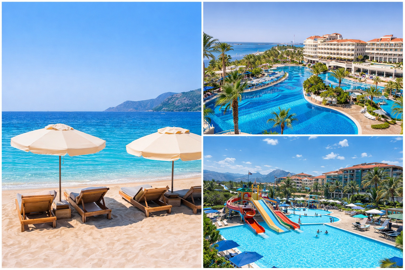 Turcja wakacje all inclusive plaża