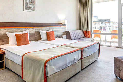 Barcelona panorama miasta wycieczka Hiszpania